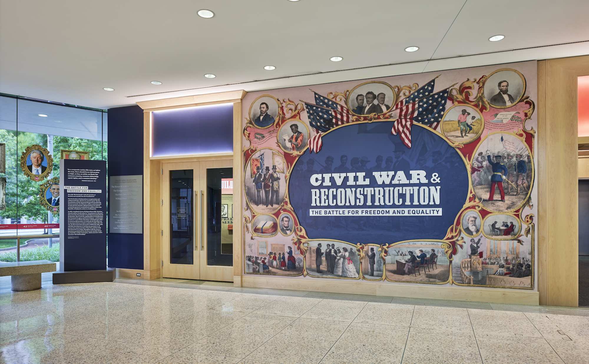 Civil War Reconstruction Lobby by Flatiron Building Co Philadelphia PA